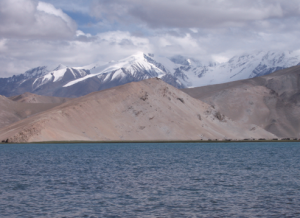 Breathtaking views: A shot of Karakul Lake against the Mustagata mountains in Xinjiang, China, taken by Priti Suri.