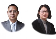 Jiang Fengtao is the managing partner and Meng Aihua is a lawyer at Hengdu Law Offices