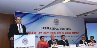 The Bar Association of India organized its annual Rule of Law conference