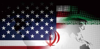 Us Iran Conflict And Sanctions Or Agreement. Trade Deals And Crisis Or Tension