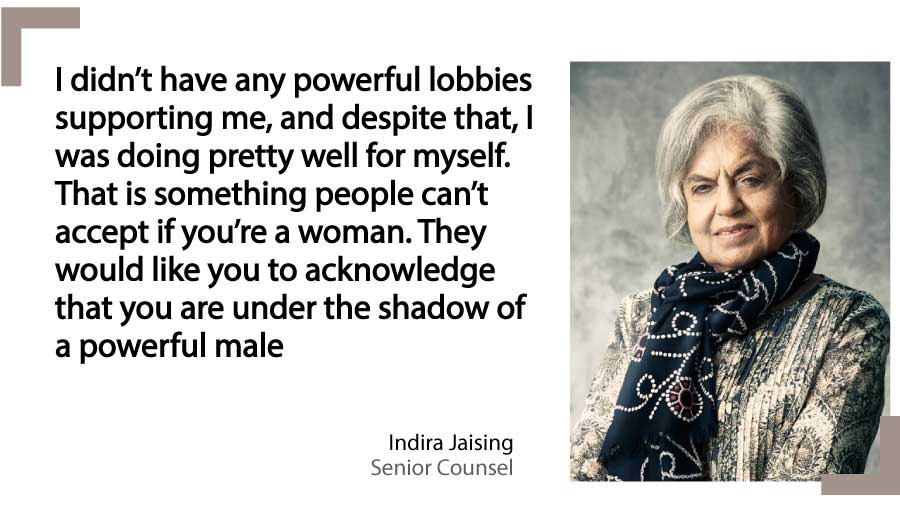 Indira Jaising Senior Counsel