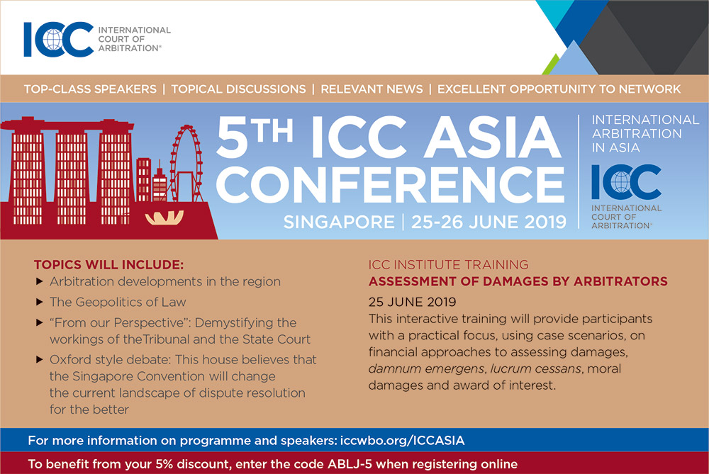 Title 5th ICC Asia Conference on International Arbitration