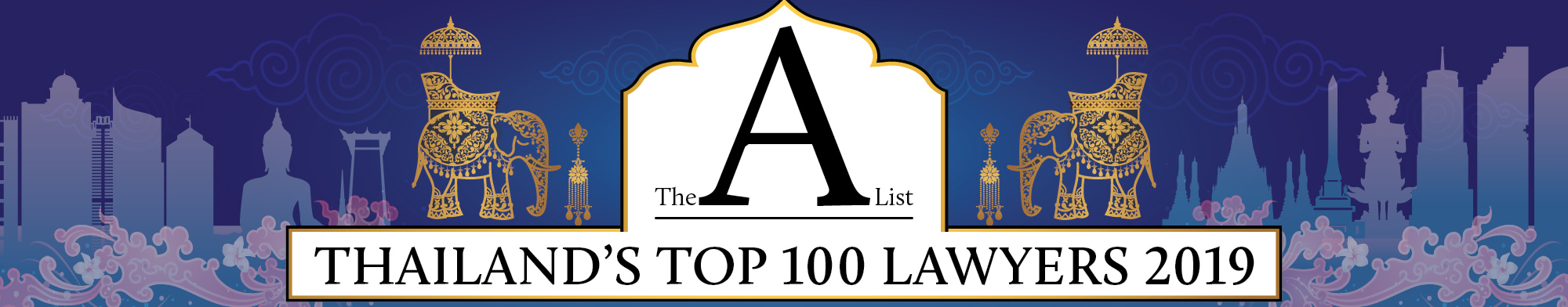 Thailand's top 100 lawyers 2019 - The A-List cover photo