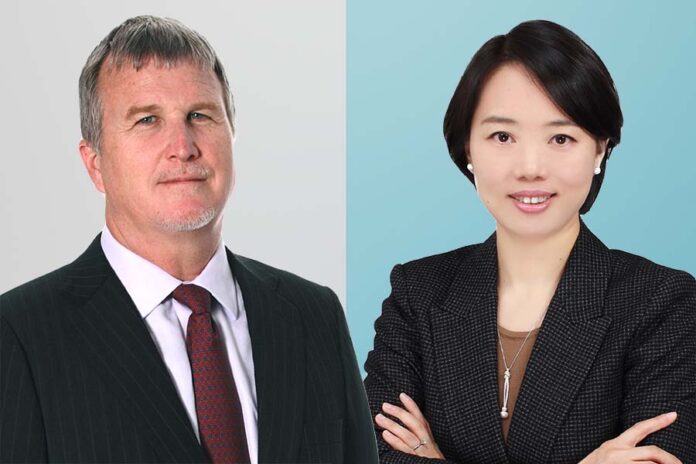 HFW makes Shanghai hires, Left-Brinton Scott, Right-Danielle Peng