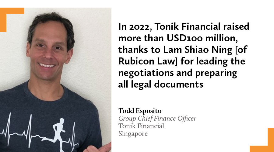 Todd Esposito, Tonik Financial