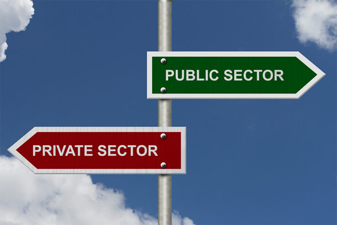 private companies on state sector