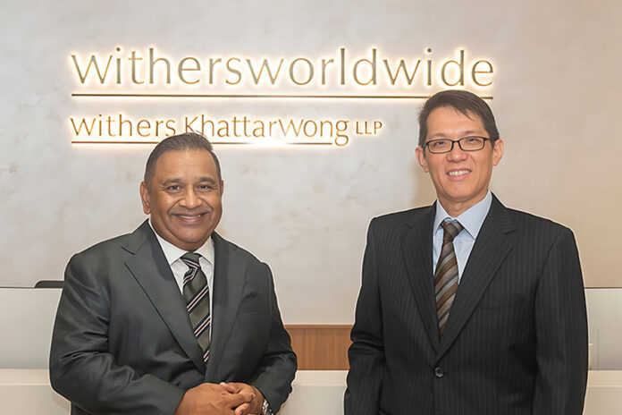 Withers KhattarWong's Singapore managing partners
