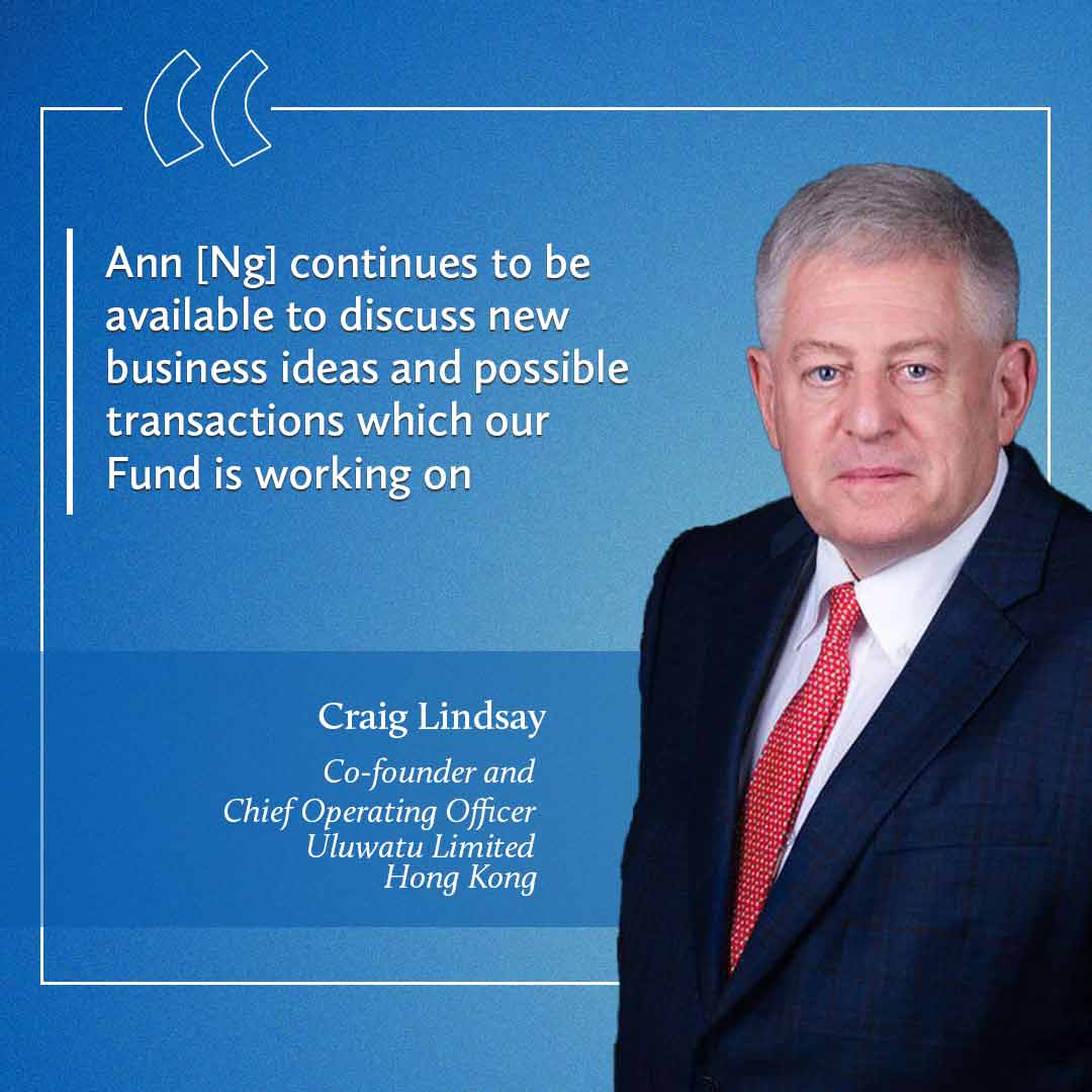 Craig Lindsay, Uluwatu Limited