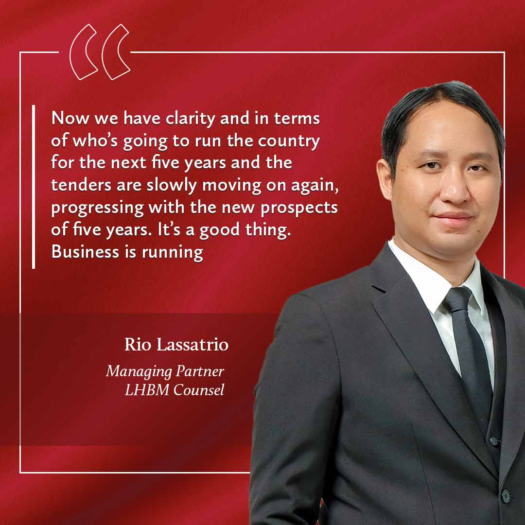 Rio Lassatrio, LHBM Counsel