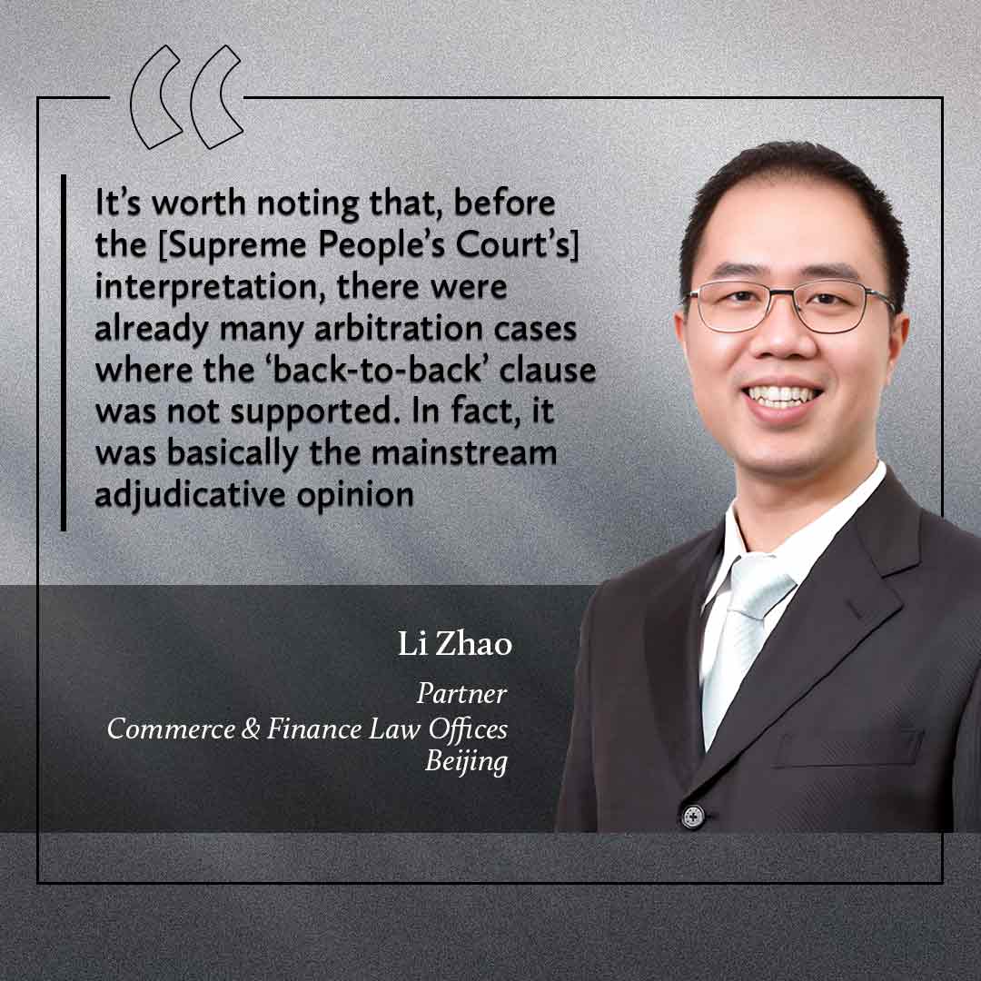 Li Zhao, Commerce & Finance Law Offices ENG
