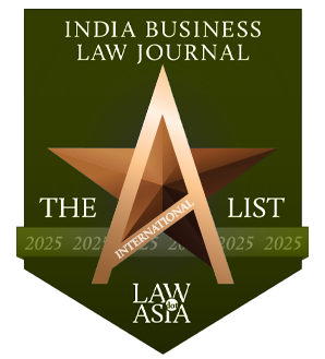 India Business Law Journal International A-List 2025