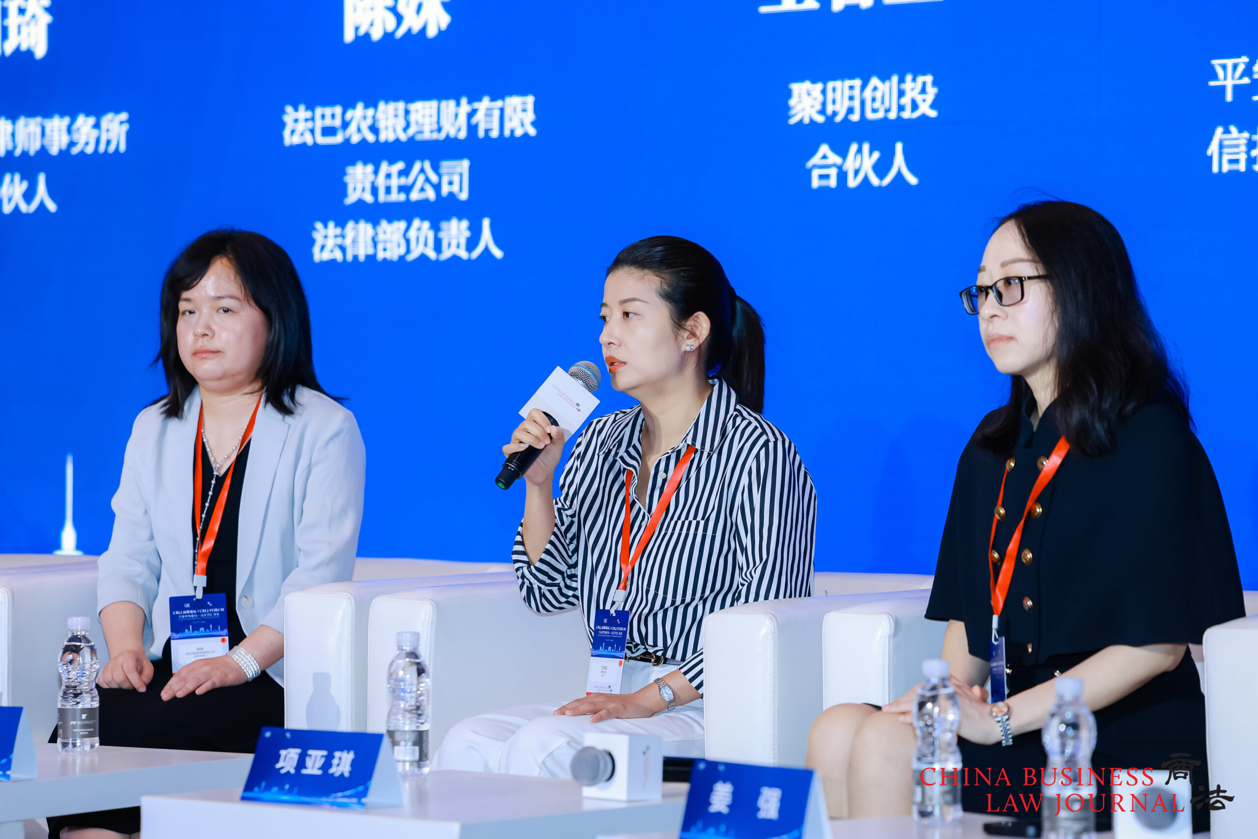 From left: Iris Chen, Susan Wang, Betty Xiang