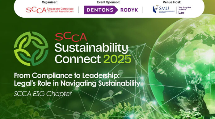 SCCA empowers in-house counsel in ESG leadership series SCCA ESG Leadership Sustainability Connect Singapore