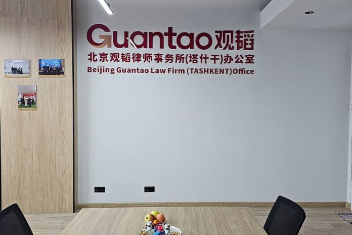 Guantao opens in Tashkent to bolster cross-border practice Guantao Law Firm opens Tashkent office