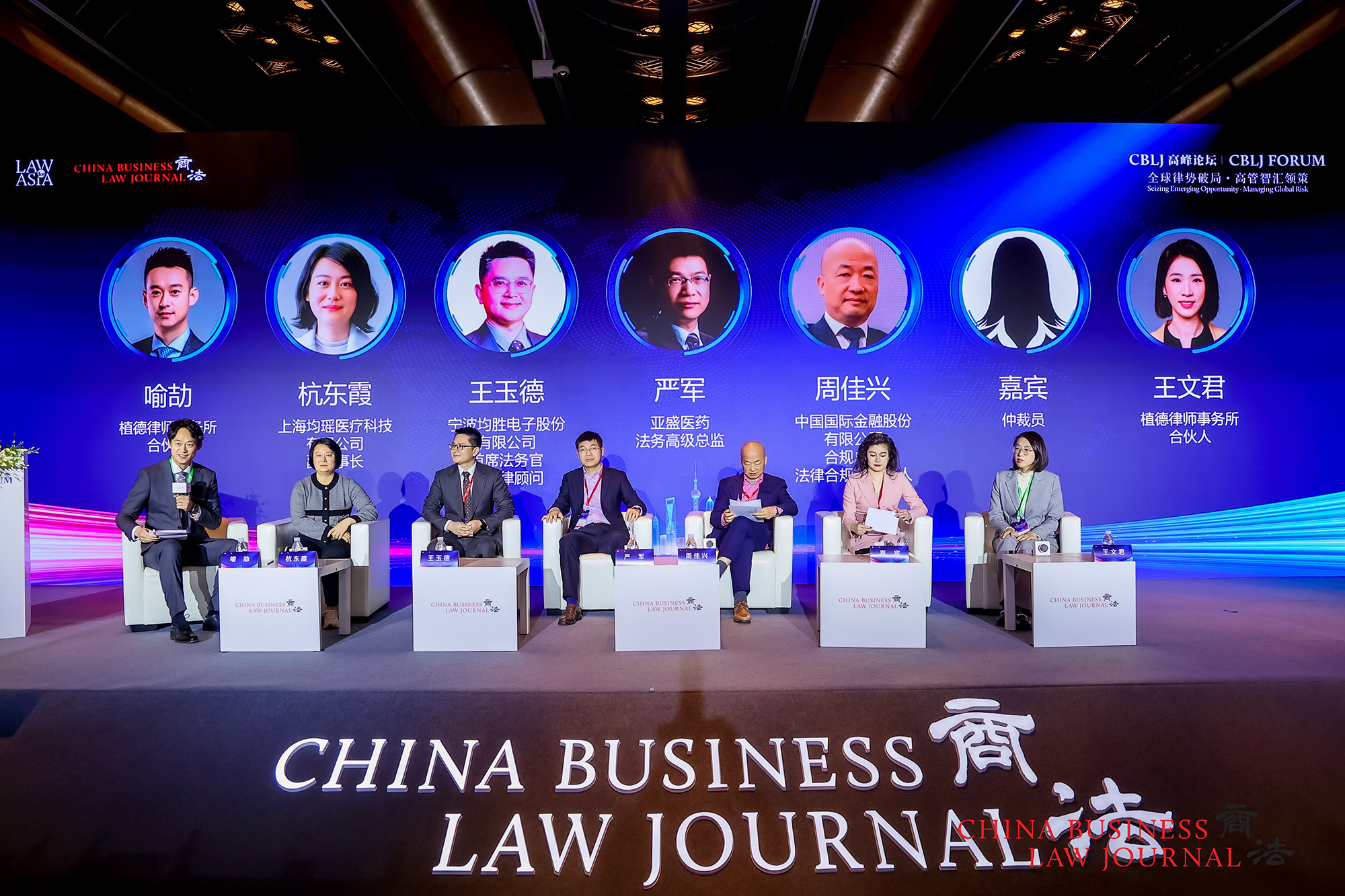 从左至右:喻劼、杭东霞、王玉德、严军、周佳兴、王文君