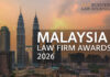 Nominate now! Malaysia’s Law Firm Awards 2026 Nomination FOTY Malaysia 2026