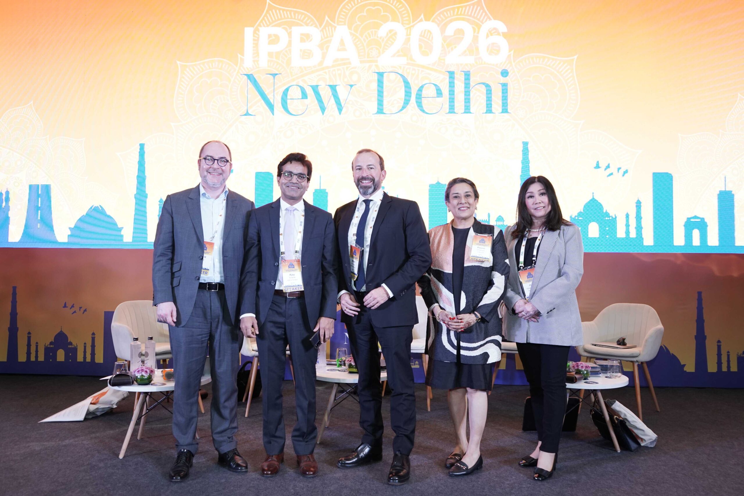 Harold Berrier, partner at Ydès; Ajay Solanki, partner at AZB & Partners; Bj?rn Otto, partner at CMS Germany; Poorvi Chothani, managing partner at LawQuest; and Pimvimol (June) Vipamaneerut, partner at Tilleke & Gibbins