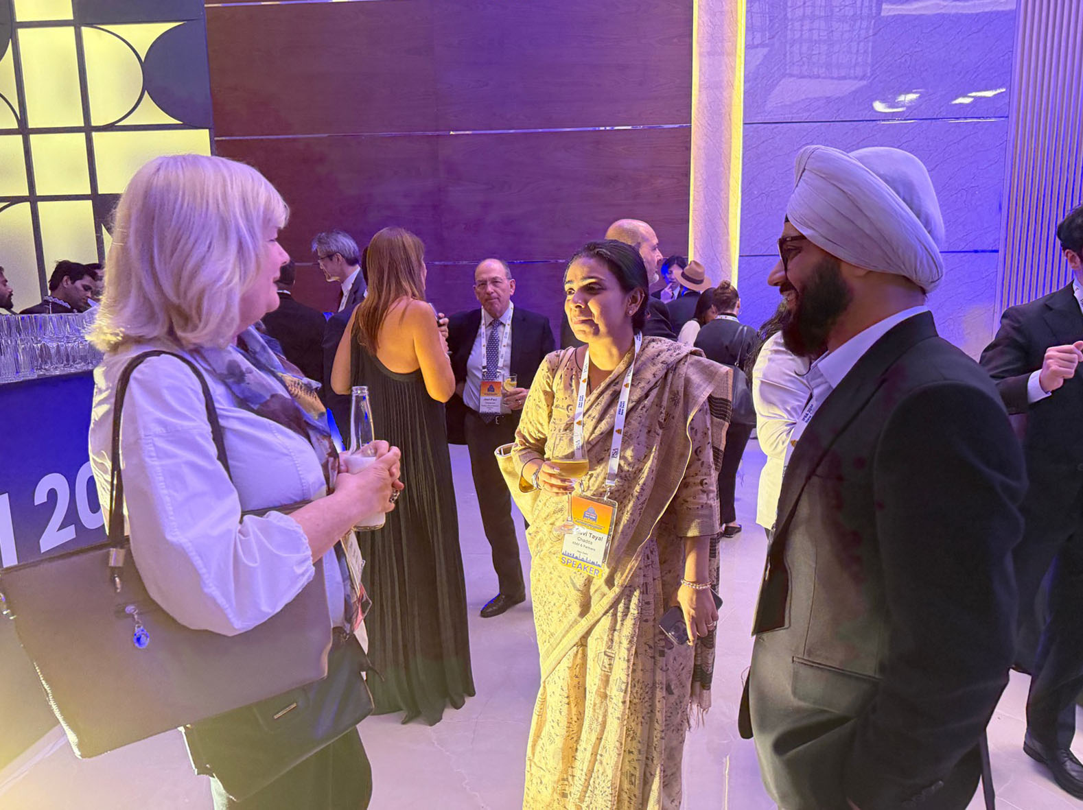 Pallavi Tayal and Parmeet Nagi of KNM Partners and Tina Tucker of Law.asia