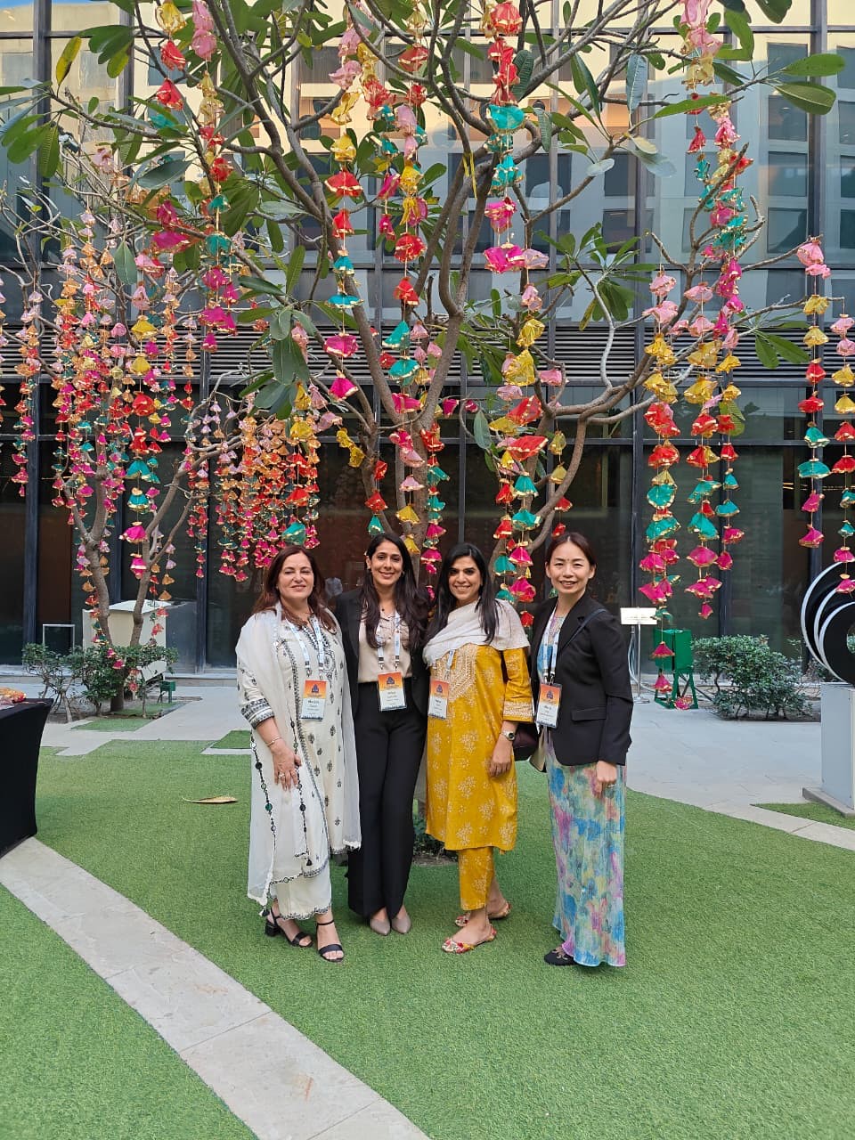 Manjula Chawla, Kripi Kathuria and Neha Puri of Phoenix Legal and Meryl Koh of Drew & Napier