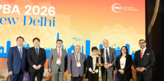 Lamp lighting ceremony shines on IPBA event with 850 attendees From left to right: Jack Li of Jin Mao Partners; James Jung, IPBA vice-president; JSA partner Upendra Nath Sharma; Indian Society of Law Firms President Lalit Bhasin; IPBA president-elect Priti Suri, IPBA outgoing president Michael Chu; Phoenix Legal senior partner Manjula Chawla; and Rudra Kumar Pandey, partner of Shardul Amarchand Mangaldas & Co.