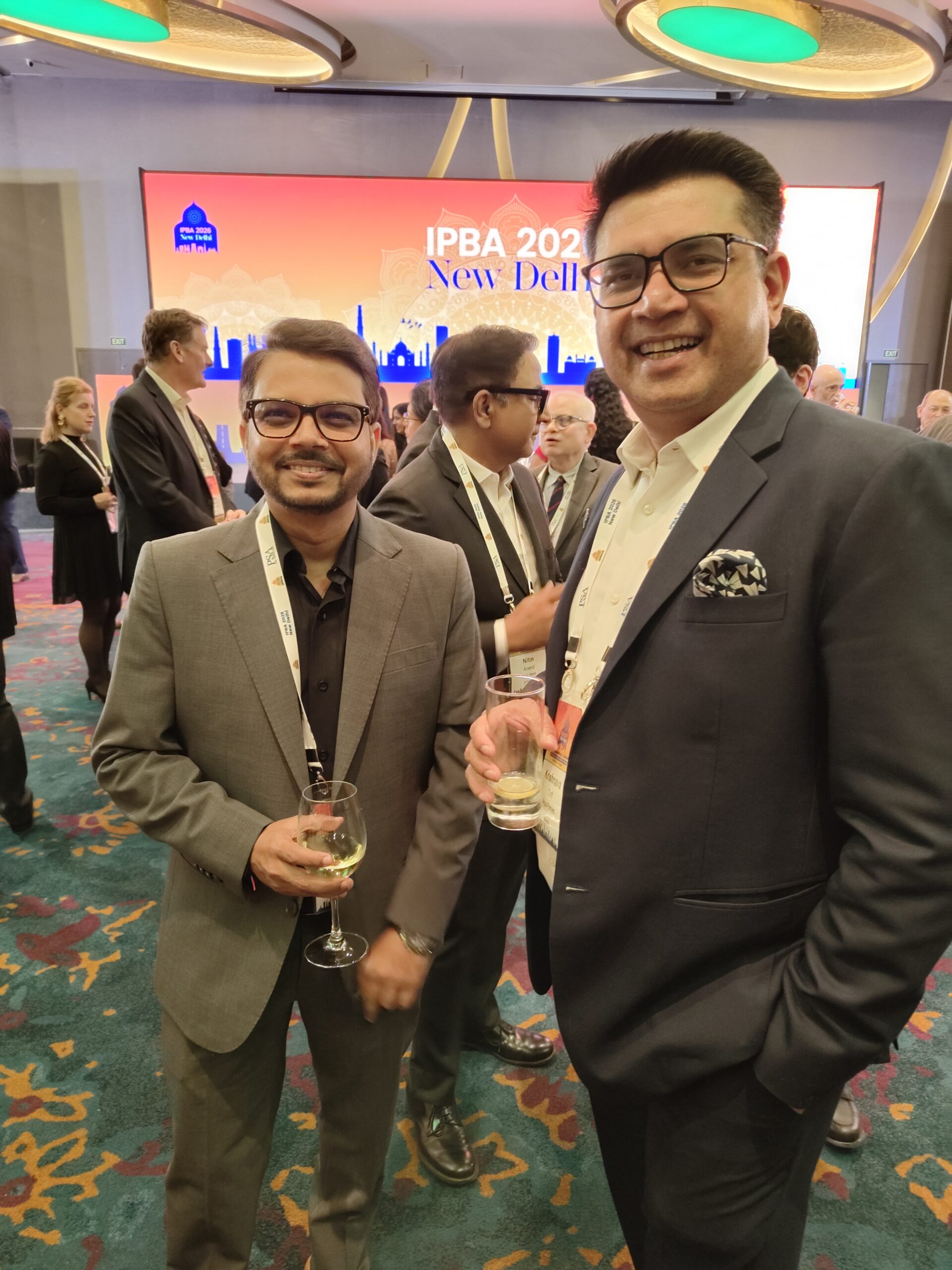 On the right: Krishnava Dutt, Argus Partners