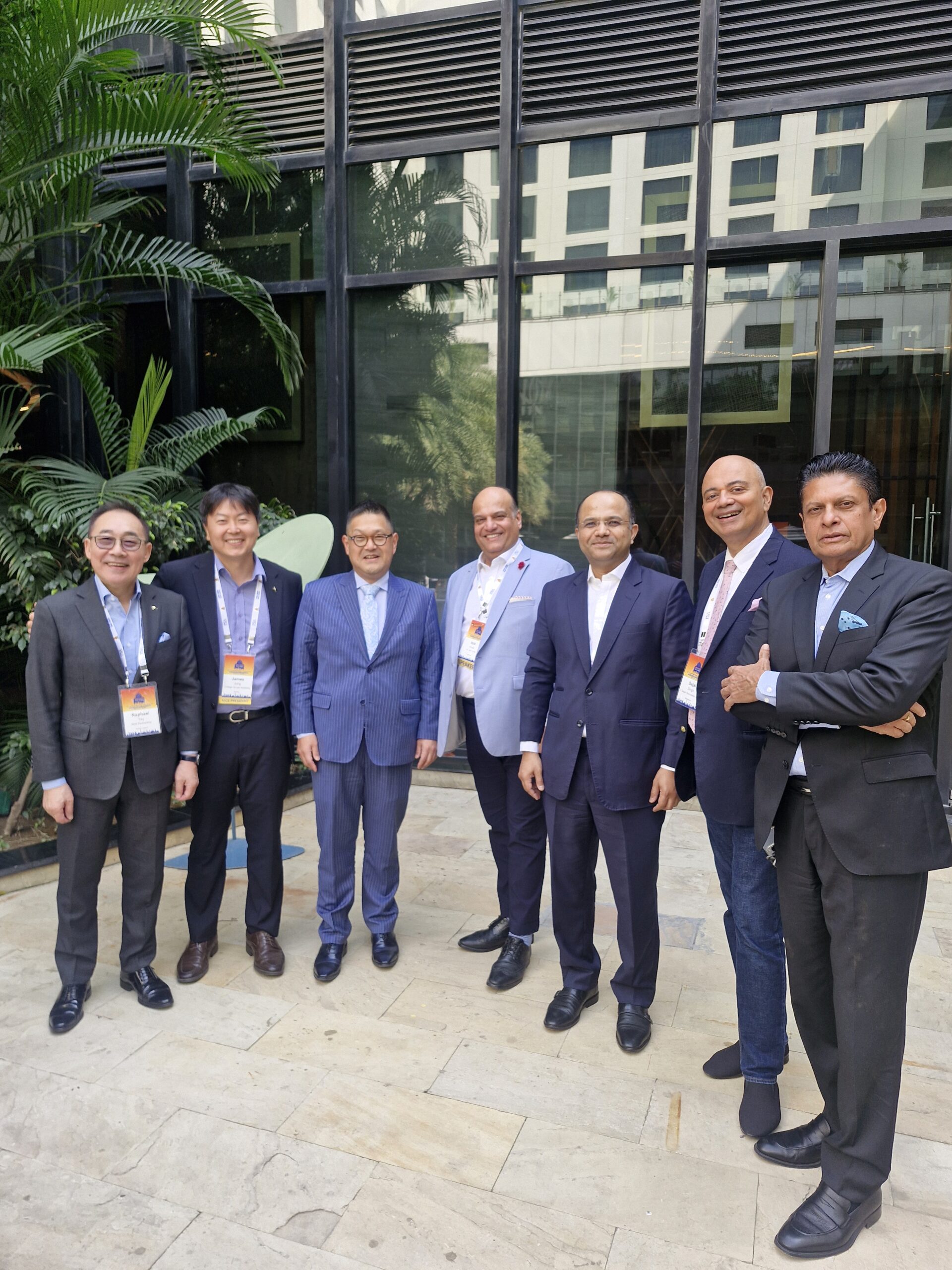 From left: Raphael Tay, partner, RDS Partnership, James Jung, next president-elect of the IPBA, Zunu Lee, partner, Yoon & Yang, Itzik Amiel, Itzik Amiel, founder & CEO, THE SWITCH, Shinoj Koshy, partner SK & Partners, Sajai Singh, partner, JSA and Sudath Perera, managing partner Sudath Perera Associates