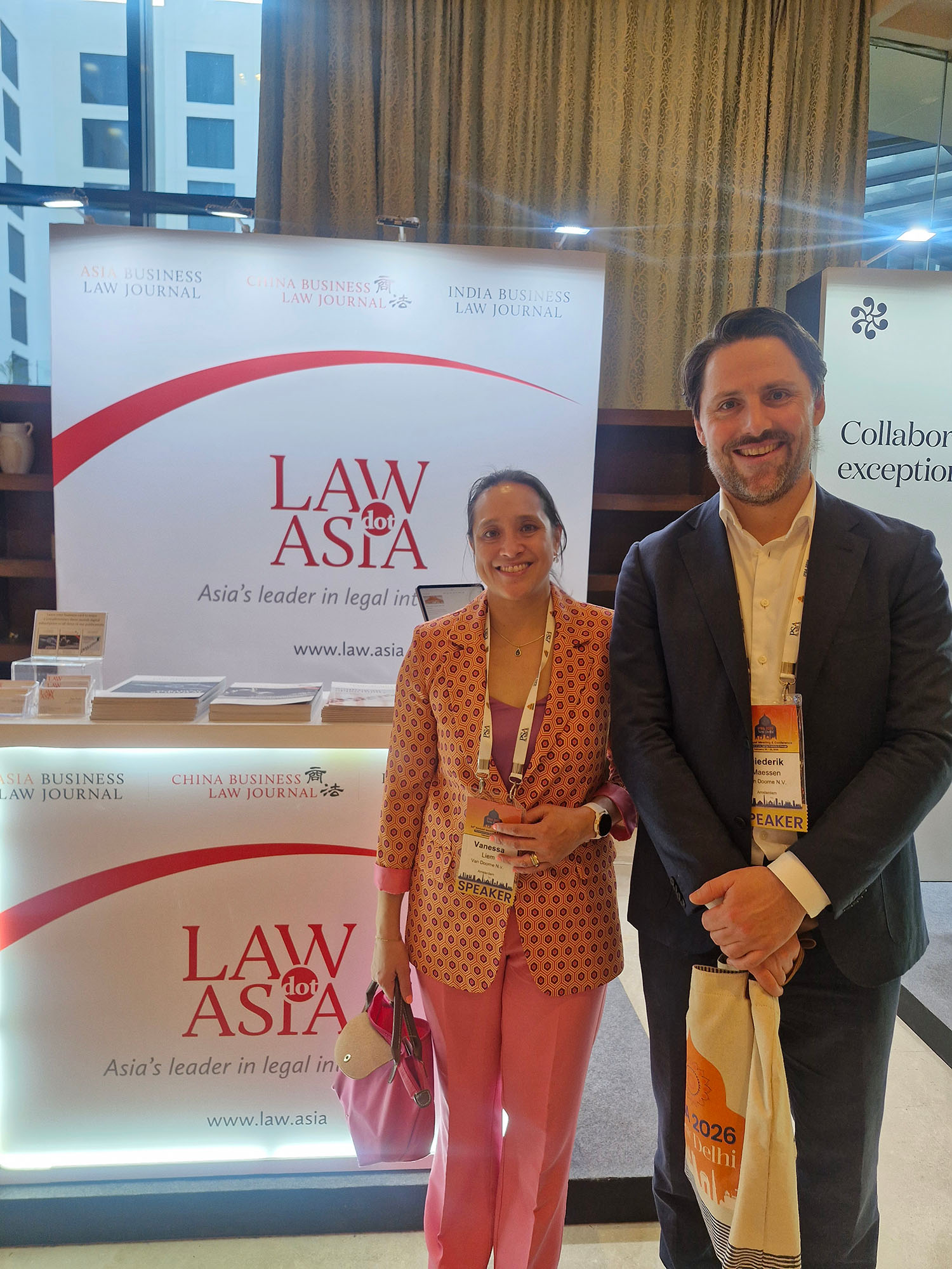 From left: Vanessa Liem and Diedrik Doorne, partners at Van Doorne, Amsterdam, Netherlands