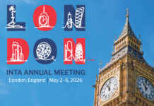 Anya Hindmarch to deliver keynote speech at INTA’s London meeting Anya Hindmarch INTA London 2026 Keynote