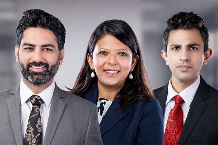 Three-partners,-team-of-19-at-CMS-IndusLaw-quit-to-join-JSA Siddharth Manchanda, Rashi Saraf and Minhaz Lokhandwala