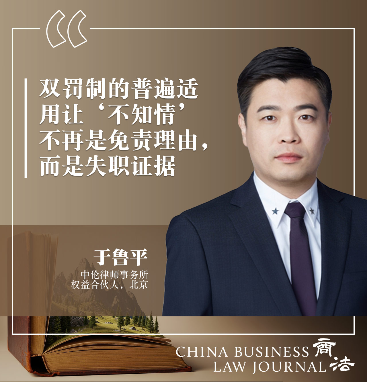 Yu Luping, Zhong Lun Law Firm CHI