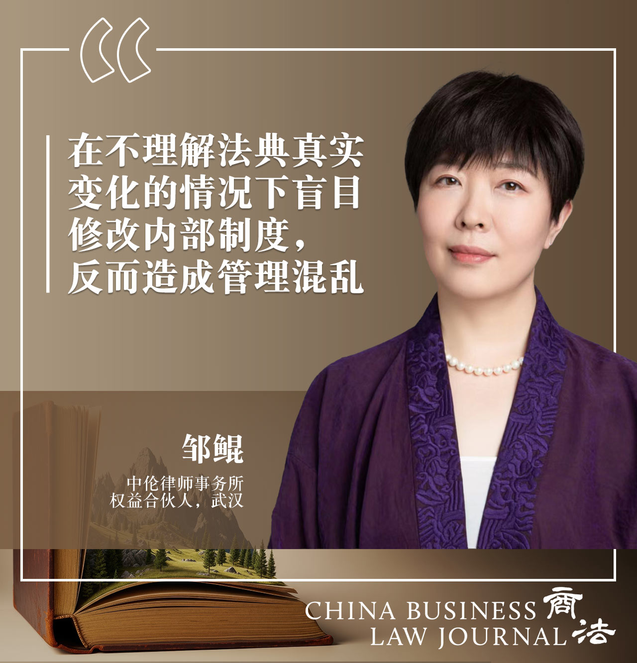 Zou Kun, Zhong Lun Law Firm CHI