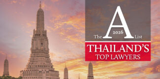 Nominate now! Thailand top lawyers 2026 Thailand's top lawyers 2026 nominations