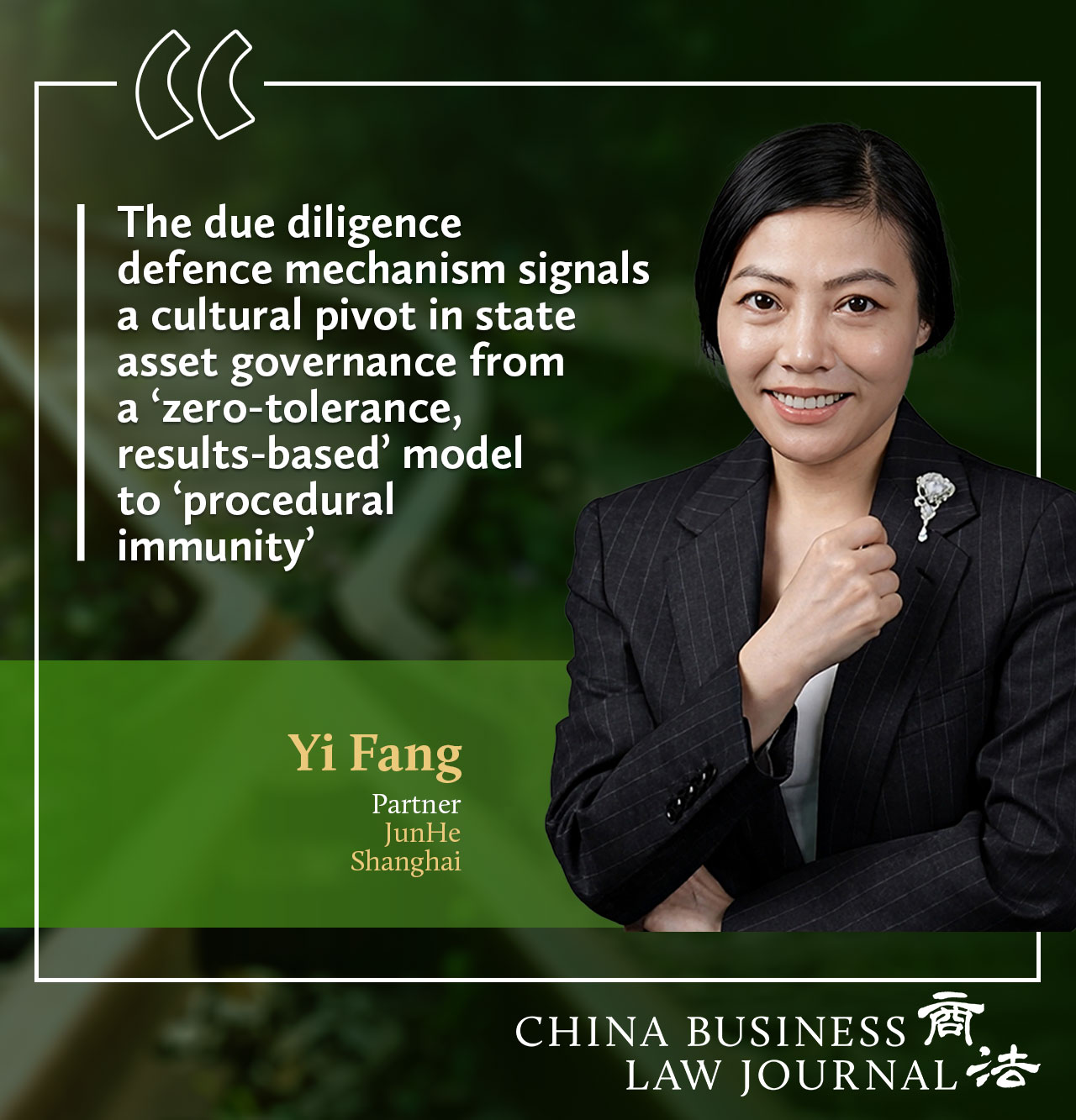 Yi Fang, JunHe ENG